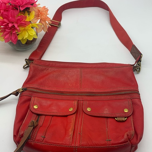 Fossil Vintage Large Crossbody Bag FP6165 - Picture 2 of 16